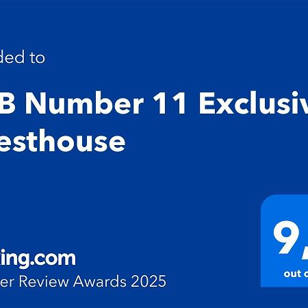 B&B Number 11 Exclusive Guesthouse Brügge Exterior foto
